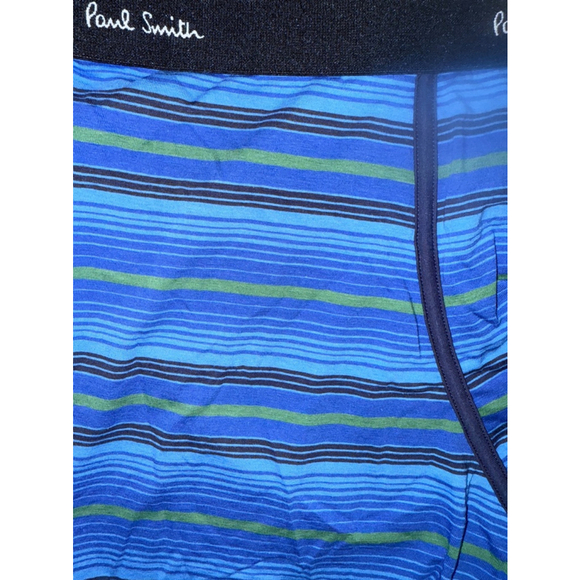 Paul Smith Royal Blue Striped Boxer Briefs‎ Mens Size XXL Striped - Picture 5 of 5